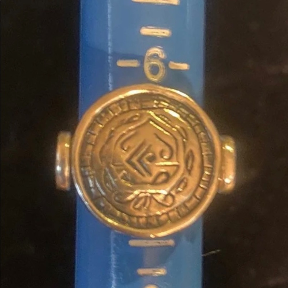 Silpada coin flip ring